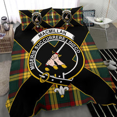 MacMillan Tartan Crest Bedding Set - Luxury Style