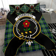 Learmonth Tartan Crest Bedding Set - Luxury Style