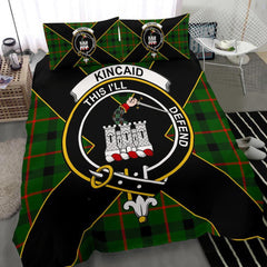 Kincaid Tartan Crest Bedding Set - Luxury Style