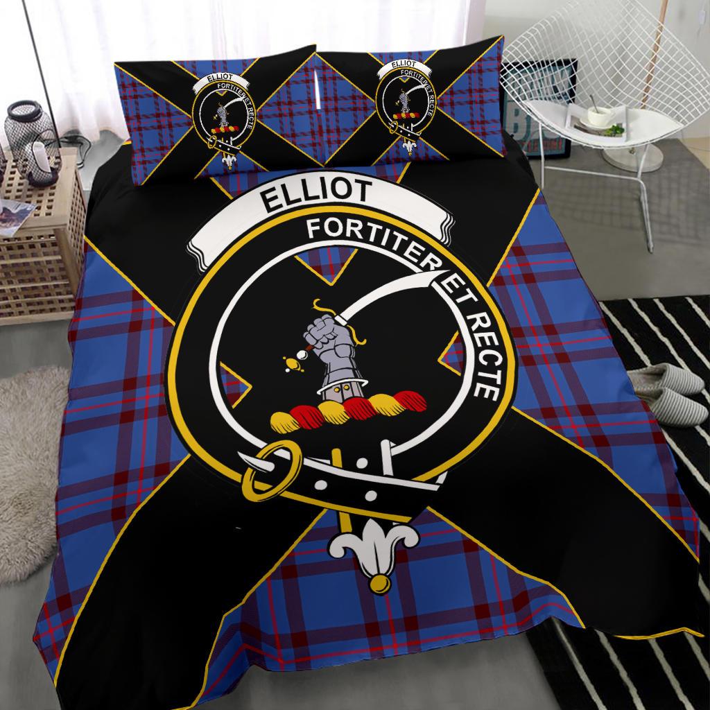 Elliot Tartan Crest Bedding Set