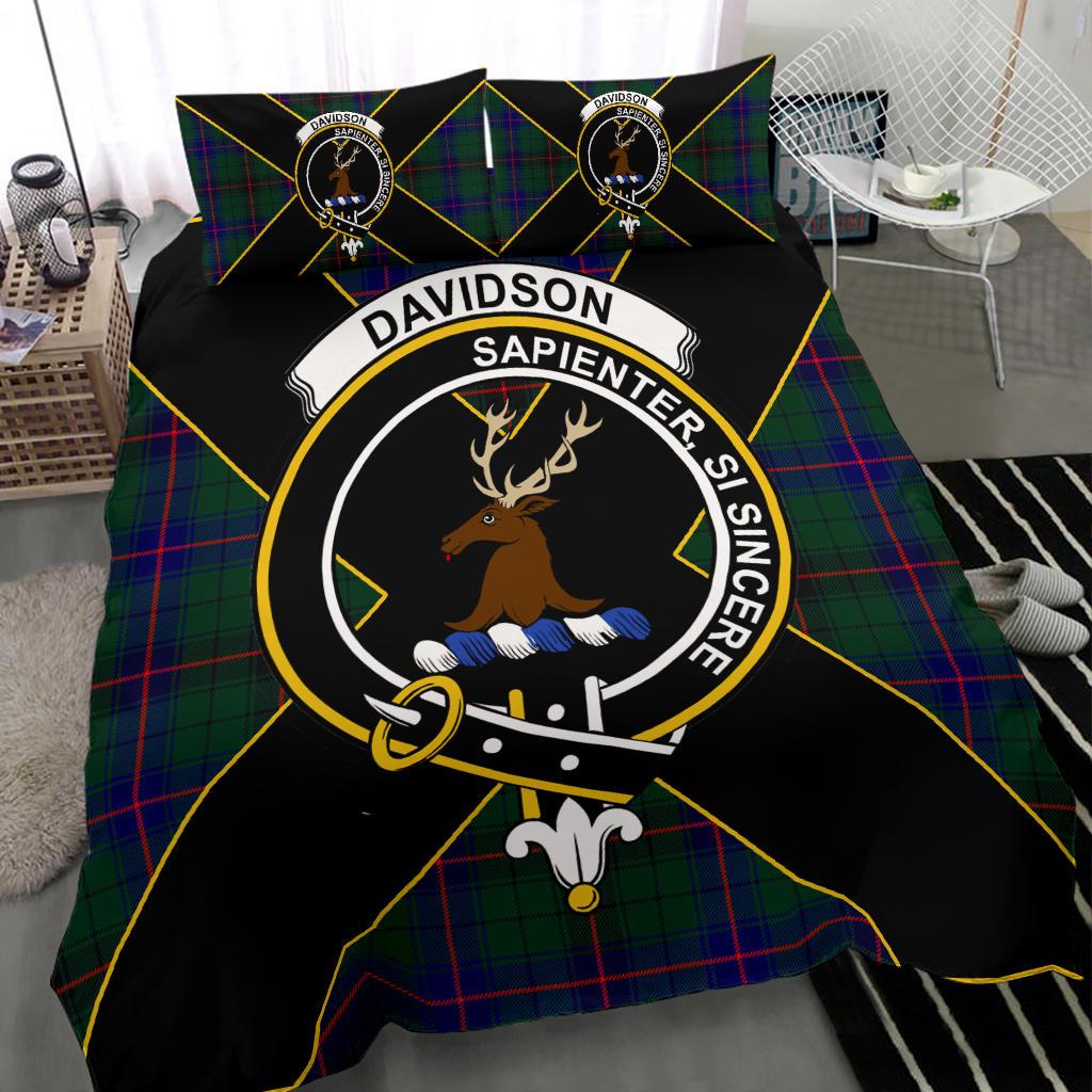 Davidson Tartan Crest Bedding Set