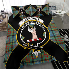 Cathcart Tartan Crest Bedding Set - Luxury Style