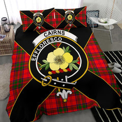 Cairns Tartan Crest Bedding Set - Luxury Style