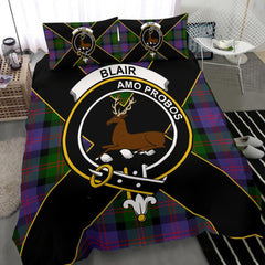 Blair Tartan Crest Bedding Set - Luxury Style