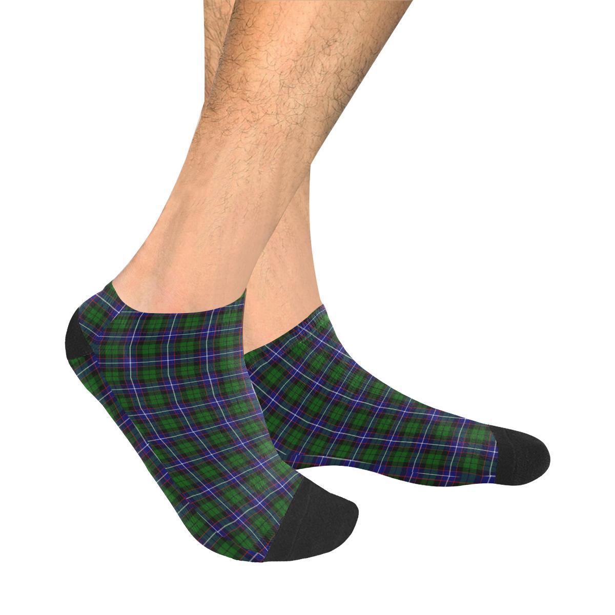 Russell Modern Tartan Ankle Socks