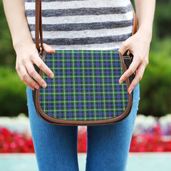 Baillie Modern Tartan Saddle Handbags