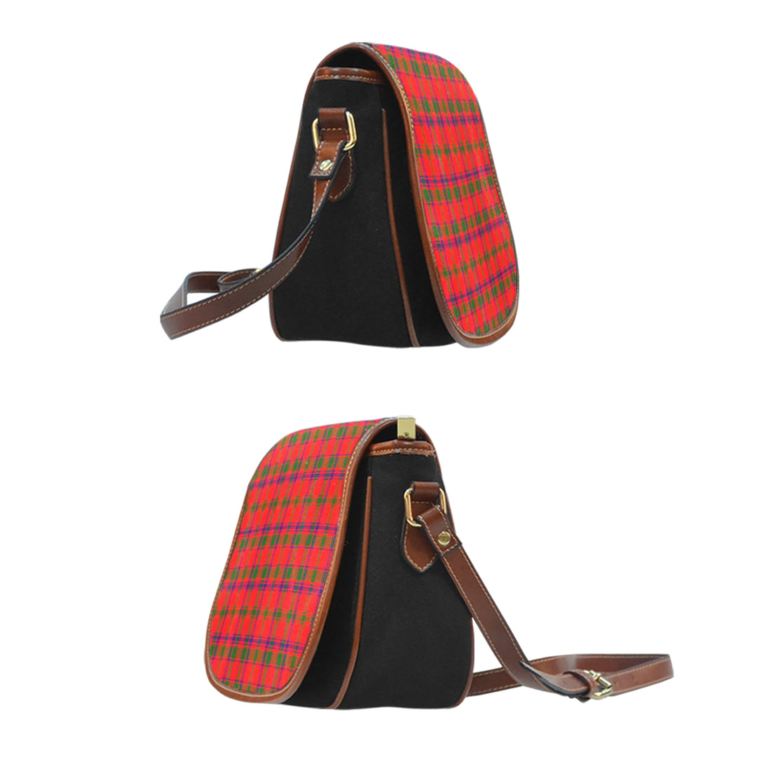 Bain Tartan Saddle Handbags