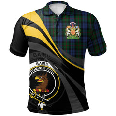 Baird Tartan Polo Shirt - Royal Coat Of Arms Style