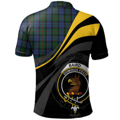 Baird Tartan Polo Shirt - Royal Coat Of Arms Style