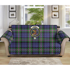 Baird Modern Tartan Crest Sofa Protector