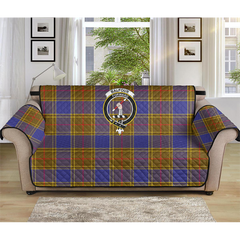 Balfour Modern Tartan Crest Sofa Protector