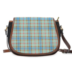 Balfour Blue Tartan Saddle Handbags