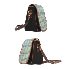 Balfour Blue Tartan Saddle Handbags