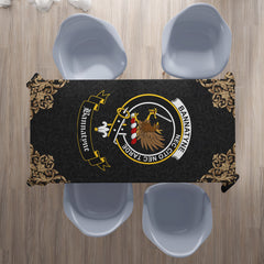 Bannatyne Crest Tablecloth - Black Style