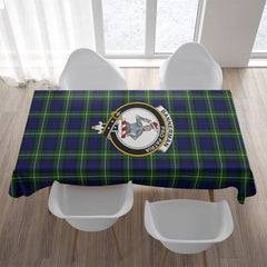 Bannerman Tartan Crest Tablecloth