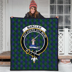 Barclay Tartan Crest Quilt