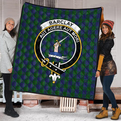 Barclay Tartan Crest Quilt