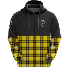 Barclay Dress Modern Clan Half Of Tartan Zipper Hoodie