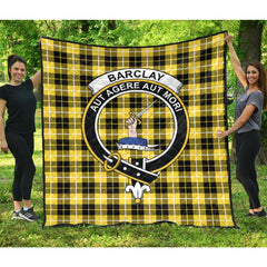 Barclay Dress Modern Tartan Crest Quilt