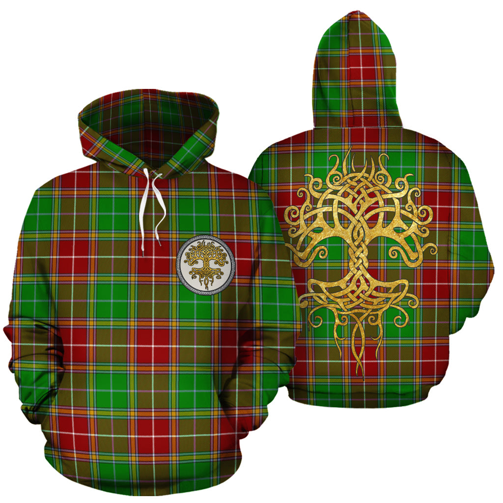 Baxter Modern Tartan Hoodie - Tree Of Life