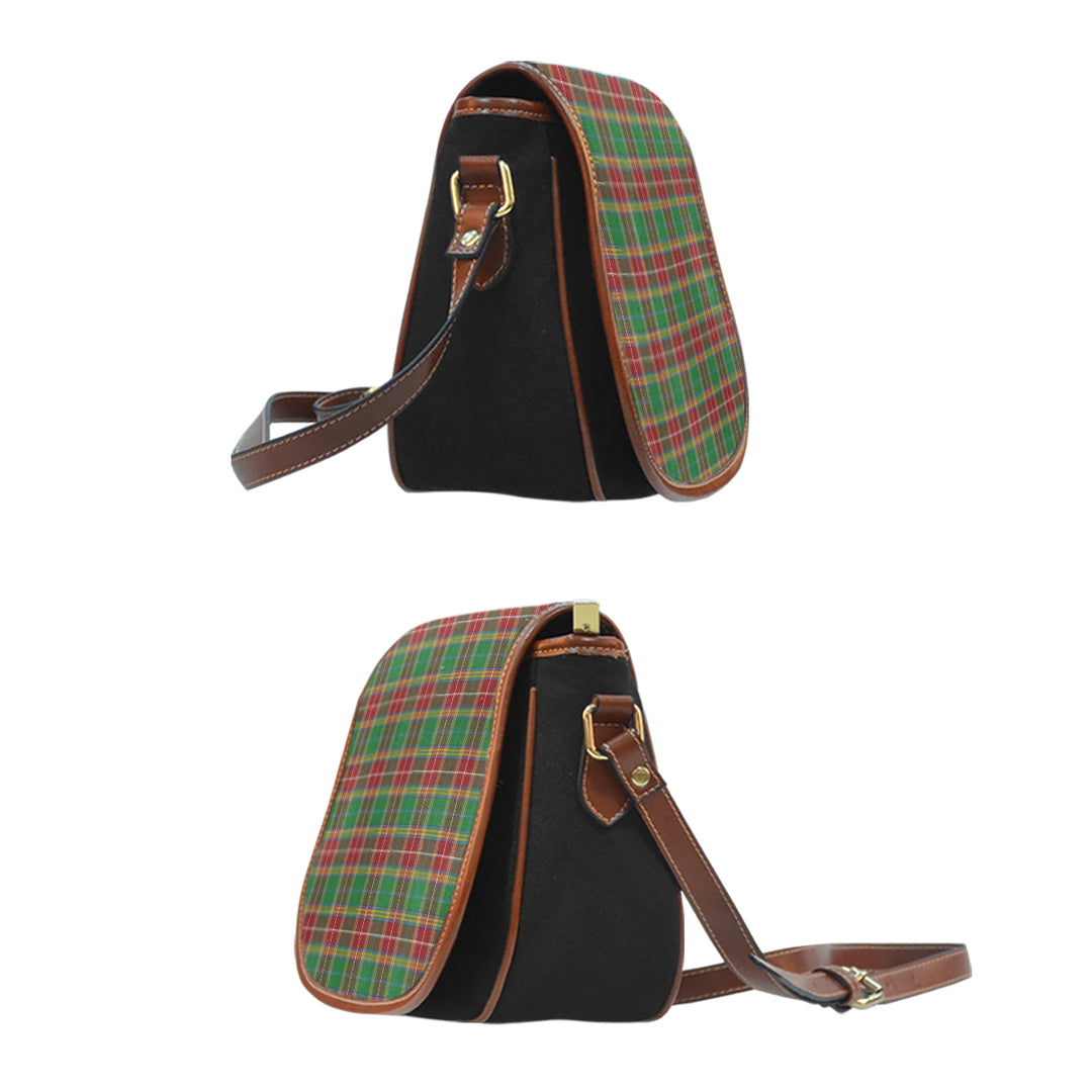 Baxter Tartan Saddle Handbags