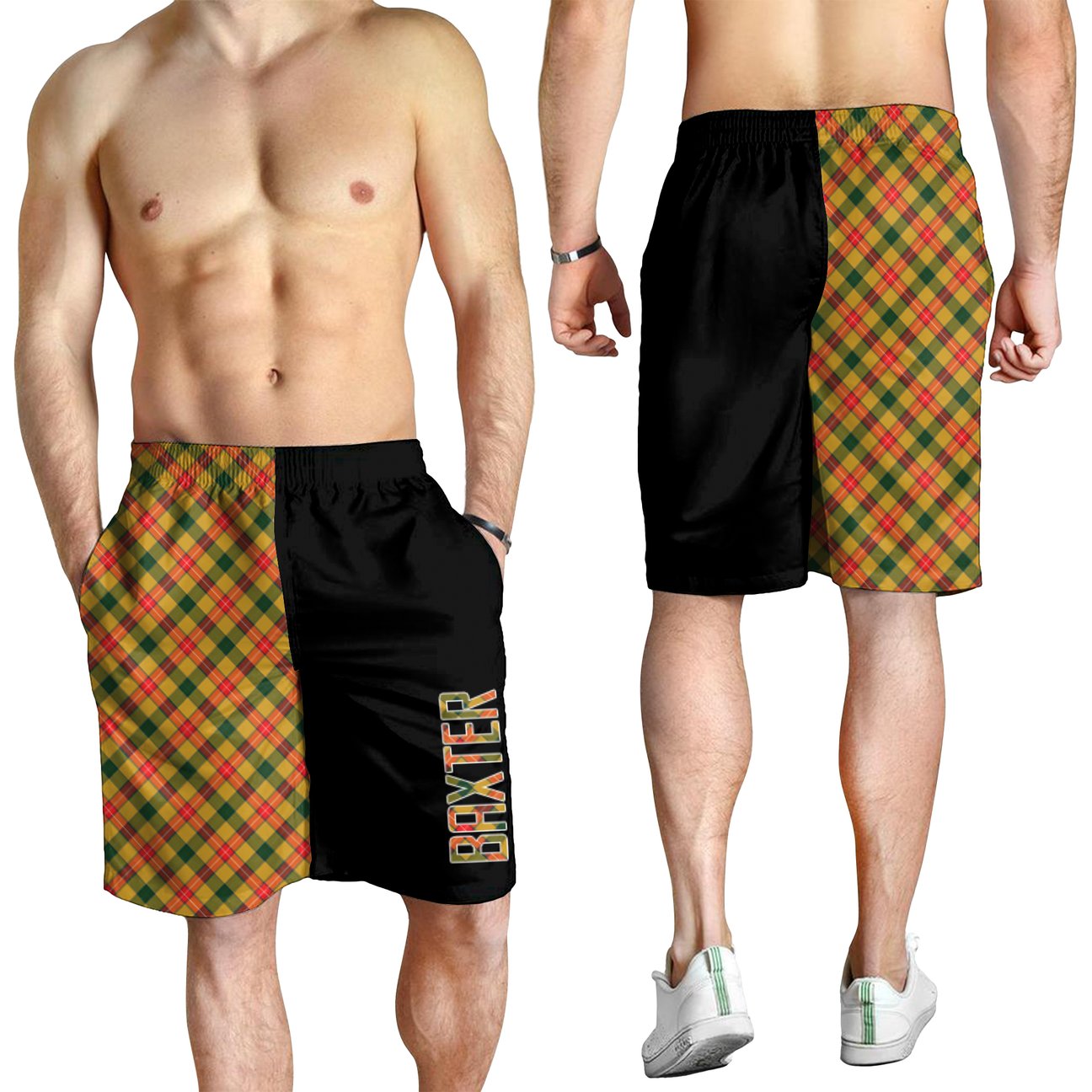 Baxter Tartan Crest Men's Short - Cross Style