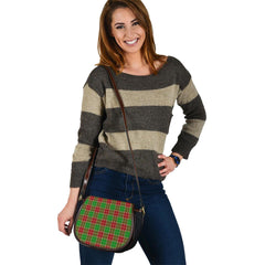 Baxter Modern Tartan Saddle Handbags