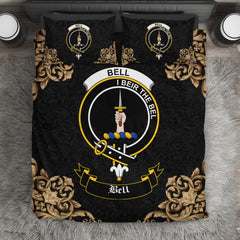 Bell Crest Black Bedding Set