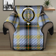 Bell of the Borders Tartan Crest Sofa Protector