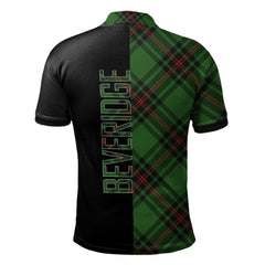 Beveridge Tartan Polo Shirt Half of Me - Cross Style