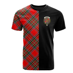 Binning Tartan T-Shirt Half of Me - Cross Style