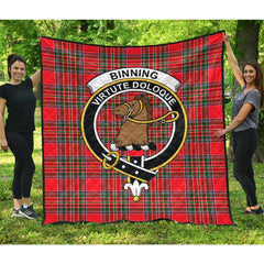 Binning Tartan Crest Quilt