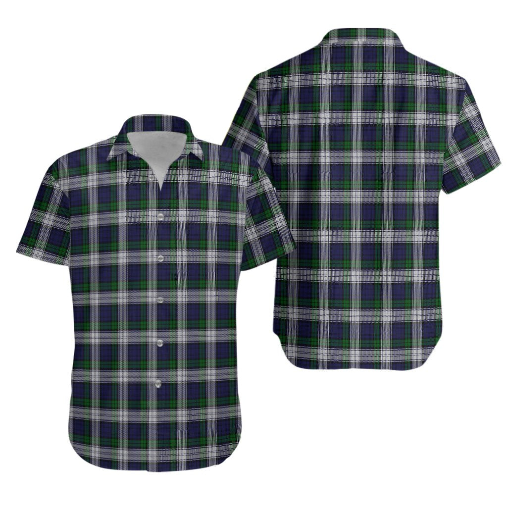 Blackwatch Dress (Asymmetrical) Tartan Hawaiian Shirt