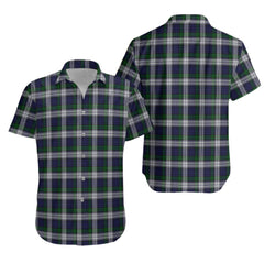 Blackwatch Dress (Asymmetrical) Tartan Hawaiian Shirt