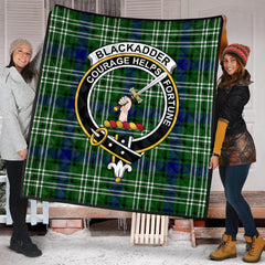 Blackadder Tartan Crest Quilt