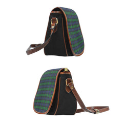 Blackwatch 01 Tartan Saddle Handbags