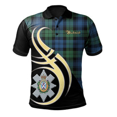 Blackwatch Ancient Tartan Polo Shirt - Believe In Me Style