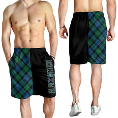 Blackwatch Ancient Tartan Crest Men's Short - Cross Style