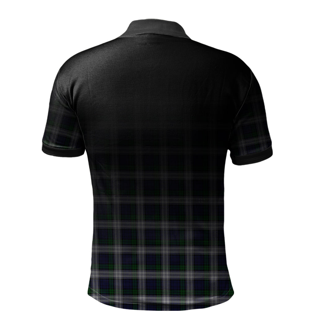 Blackwatch Dress (Asymmetrical) Tartan Polo Shirt - Alba Celtic Style