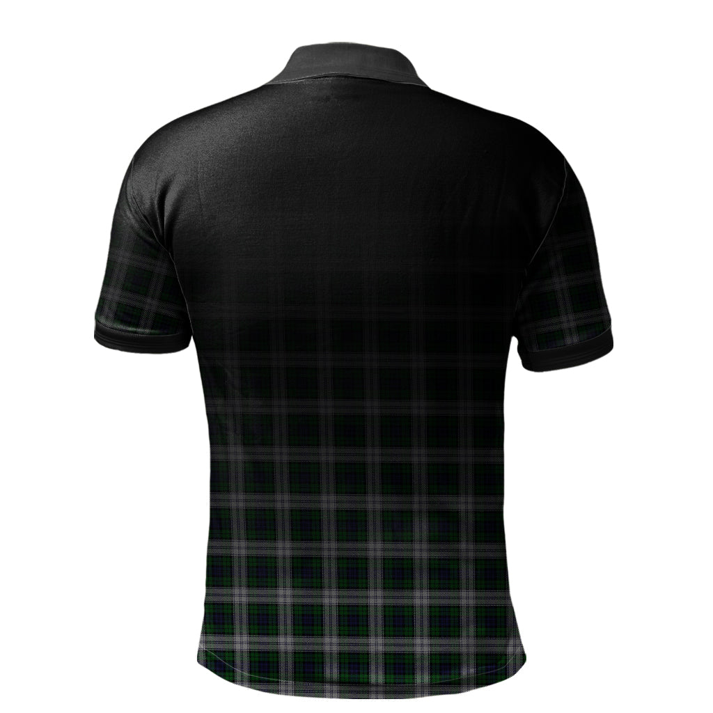 Blackwatch Dress (Symmetrical) Tartan Polo Shirt - Alba Celtic Style