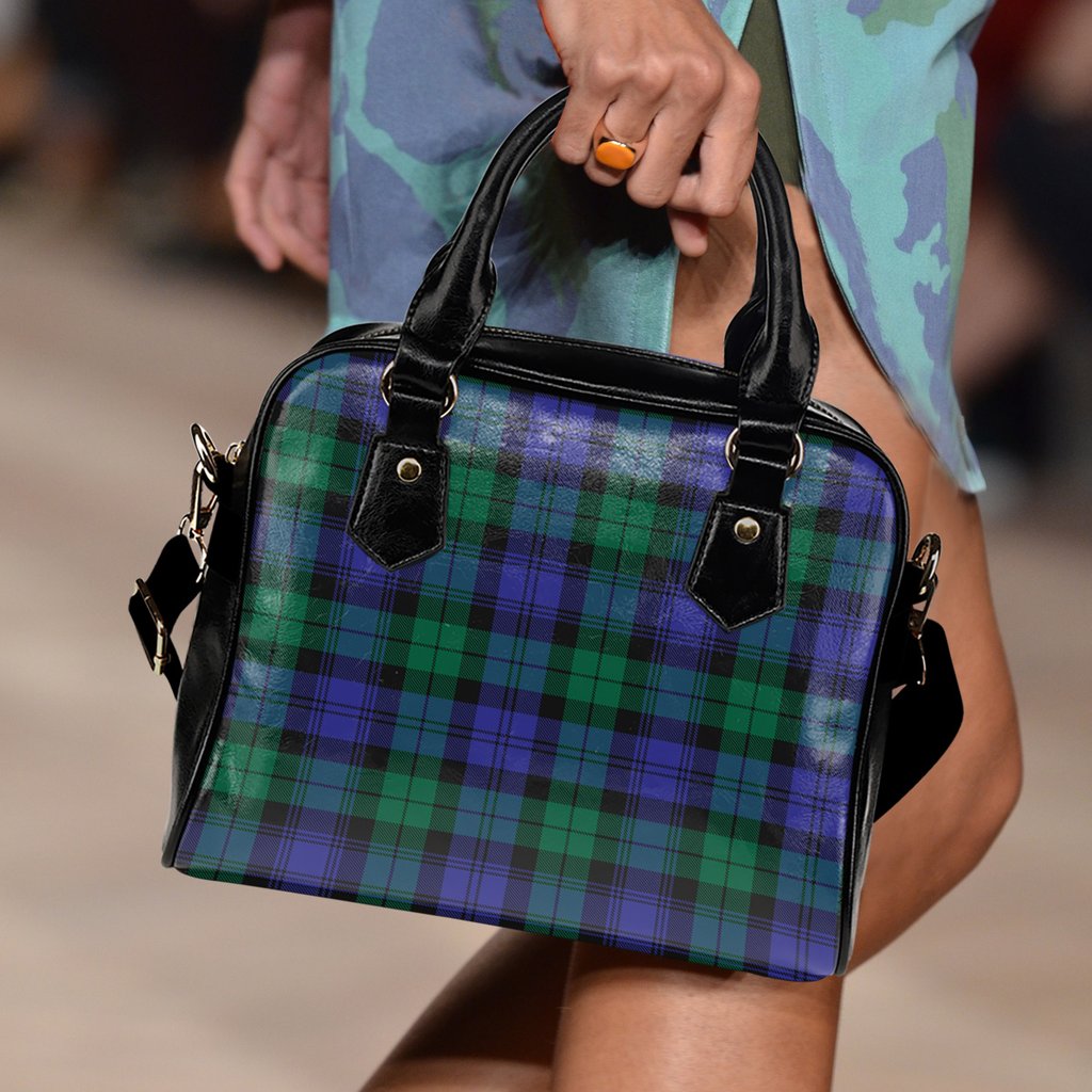 Blackwatch Modern Tartan Shoulder Handbags
