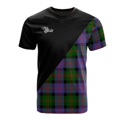 Blair Modern Tartan - Military T-Shirt