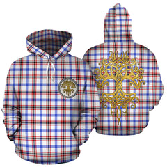 Boswell Modern Tartan Hoodie - Tree Of Life