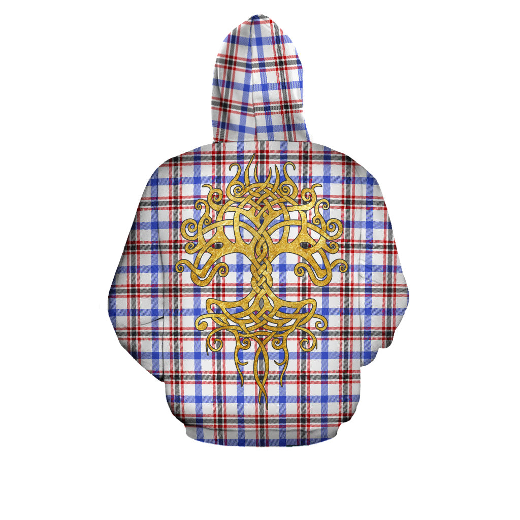 Boswell Modern Tartan Hoodie - Tree Of Life