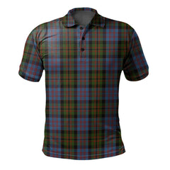 Bowie Black Tartan Polo Shirt