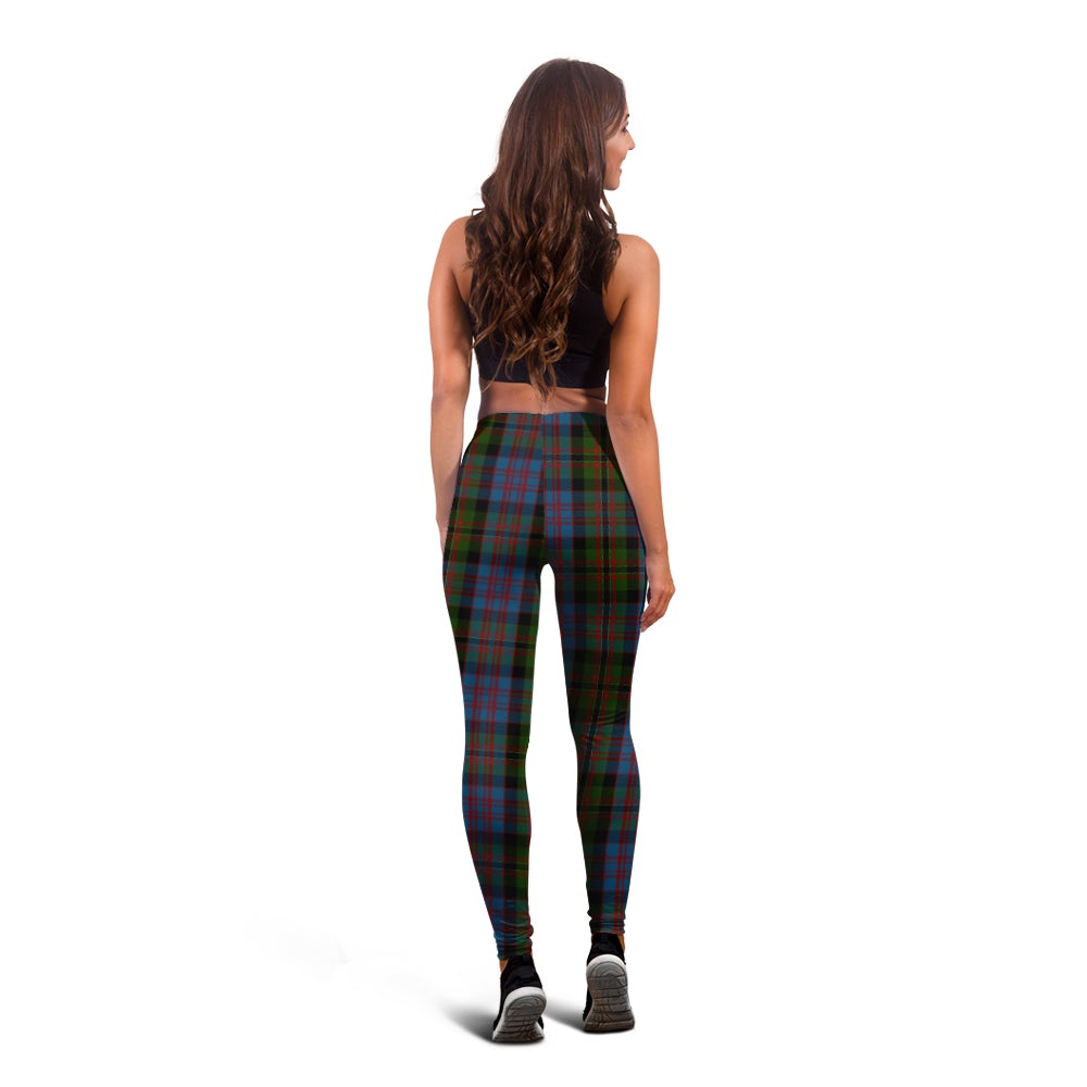 Bowie Black Tartan Leggings