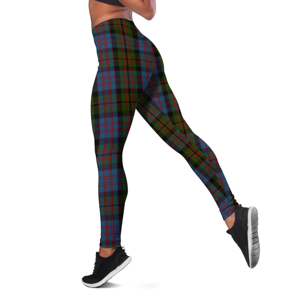 Bowie Black Tartan Leggings