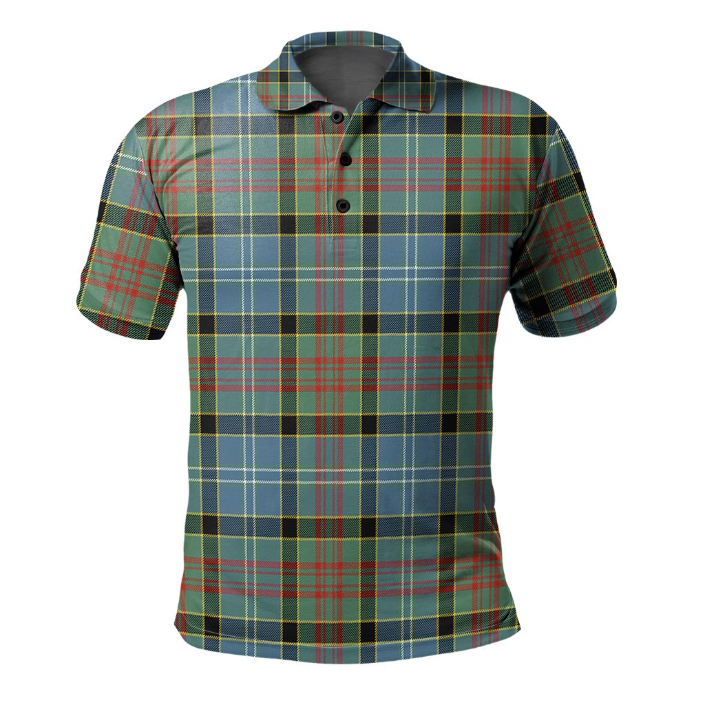 Brisbane Modern Tartan Polo Shirt