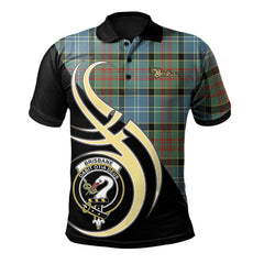 Brisbane Modern Tartan Polo Shirt - Believe In Me Style