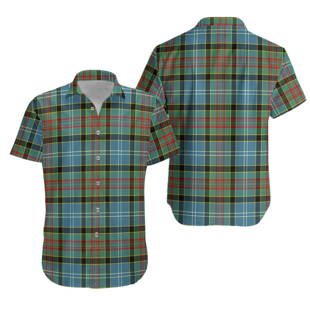 Brisbane Modern Tartan Hawaiian Shirt